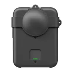 Puluz PU790B DJI Osmo 360 silikoninis dėklas su objektyvų dangteliu, juodas