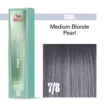 Wella Pure Perfection ilgalaikiai plaukų dažai be amoniako 7/8, 60 ml