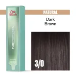 Wella Pure Perfection ilgalaikiai plaukų dažai be amoniako 3/0, 60 ml