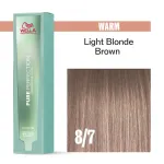 Wella Pure Perfection ilgalaikiai plaukų dažai be amoniako 8/7, 60 ml