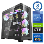INTOP AQUA i7-14700F 64GB DDR5 1TB SSD M.2 NVME+4TB RTX5050 8GB no-OS