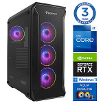 INTOP AQUA i7-14700F 64GB DDR5 2TB SSD M.2 NVME+4TB RTX5070Ti 16GB  WIN11Pro
