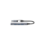 CANYON hub DS-02 4in1 USB-A/C Pilkas
