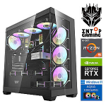 INTOP AQUA Ryzen 9 9900x 64GB DDR5 1TB SSD M.2 NVME+4TB RTX5070Ti 16GB  WIN11