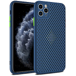 Fusion Breathe Case Silikono Apsauginis Korpusas Prie&scaron; Huawei P40 Lite Mėlynas