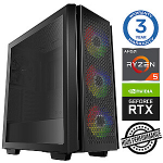INTOP Ryzen 5 5600X 16GB 480SSD M.2 NVME RTX5060Ti 16GB no-OS
