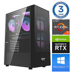 INTOP Ryzen 7 7700X 32GB DDR5 500SSD M.2 NVME+2TB RTX5060 8GB WIN11