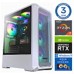 INTOP AQUA Ryzen 7 7700X 16GB DDR5 500SSD M.2 NVME RTX5050 8GB WIN11Pro