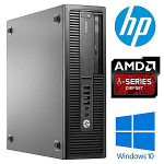 HP 705 G2 SFF A8-8600 8GB 512GB SSD DVD W10P Renew