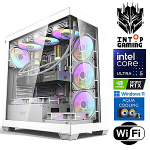 INTOP AQUA Ultra 5 245KF 16GB DDR5 1TB SSD M.2 NVME+4TB RTX5060 8GB WiFi WIN11