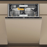Įmontuojama indaplovė Whirlpool W8I HT40 T
