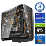 INTOP AQUA i9-14900KF 32GB DDR5 1TB SSD M.2 NVME RTX5070Ti 16GB  WIN11