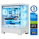 INTOP AQUA i5-14400F 64GB DDR5 1TB SSD M.2 NVME RTX5070Ti 16GB  no-OS