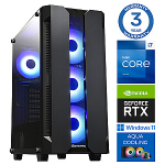 INTOP AQUA i7-14700F 32GB DDR5 1TB SSD M.2 NVME+2TB RTX5050 8GB WIN11