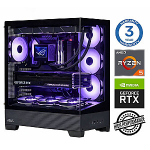 INTOP Ryzen 5 7500F 64GB DDR5 1TB SSD M.2 NVME+2TB RTX5060Ti 16GB no-OS