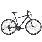 Kalnų dviratis Rock Machine Rokk 30 Matte Black (Ratlankio dydis: 28, Rėmo dydis: M)