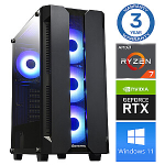 INTOP Ryzen 7 5700X 32GB 500SSD M.2 NVME+4TB RTX3050 6GB WIN11Pro