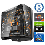 INTOP AQUA Ryzen 7 9700X 32GB DDR5 1TB SSD M.2 NVME+4TB RTX5070Ti 16GB  WIN11