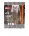 Trixie Premio Stick Quintett skanėstai katėms su pauk&scaron;tiena ir kepenėlėmis, 5x5 g
