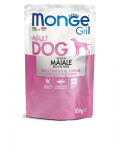 Monge Grill konservai &scaron;unims su kiauliena, 24x100 g