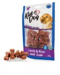 Kiddog Bones skanėstai &scaron;unims su ėriena ir ryžiais, 80 g