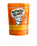 Meowing Heads Paw Lickin Chicken konservai katėms, 100 g