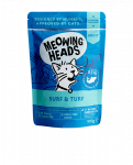 Meowing Heads Surf - Turf konservai katėms, 100 g