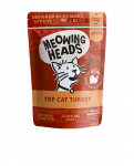 Meowing Heads Top Cat Turkey konservai katėms, 100 g