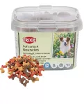 Trixie Bouncies skanėstai &scaron;unims su vi&scaron;tiena, ėriena ir žarnokais, 140 g