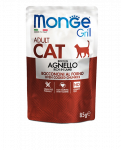 Monge Grill konservai katėms su ėriena, 85 g