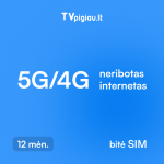 &bdquo;Home 5G 100&ldquo; &ndash; 12 mėnesių mobilus internetas su 5G/4G ry&scaron;iu