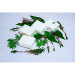 Baltas muilas su Nano Sidabru