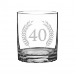 Stiklinė taurė su metais (300ml)