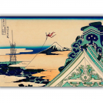 Reprodukcija &bdquo;Toto Asakusa Honganji&ldquo;, Katsushika Hokusai