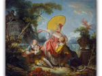 Reprodukcija &bdquo;Muzikinis konkursas&ldquo;, Jean Honor&eacute; Fragonard
