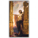Reprodukcija &bdquo;Au&scaron;ros vartai&ldquo;, Herbert James Draper (1900)
