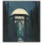 Reprodukcija &bdquo;Naktis, etiudas&ldquo;, Mikalojus Konstantinas Čiurlionis (1905)