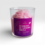 SOJŲ IR KOKOSŲ VA&Scaron;KO ŽVAKĖ &bdquo;SU GIMIMO DIENA&ldquo; | 270 ML
