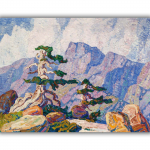Reprodukcija &bdquo;Netoli pu&scaron;yno&ldquo;, Birger Sandz&eacute;n (1919)