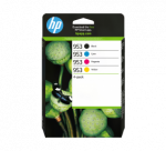 HP 953 CMY 4-pack (6ZC69AE) Ra&scaron;alinių kasečių komplektas, C/M/Y