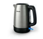 Philips | Daily Collection Kettle | HD9350/90 | Electric | 2200 W | 1.7 L | Stainless steel | 360&deg; rotational base | Stainless steel