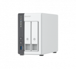QNAP 2-bay 2.5 GbE NAS with Integrated NPU | TS-216G | ARM 4-core | Cortex-A55 | Processor frequency 2.0 GHz | 4 GB
