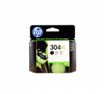 HP 304XL (N9K08AE) Ra&scaron;alinė kasetė, Juoda