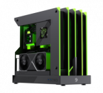 Gamemax Case | BLADE CONCEPT | Black | ATX | Power supply included No