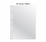AD Class Įmautės dokumentams A5 skaidrios 40 mikr., pakuotėje 100 vnt. (A5CC40-100)