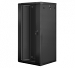 Lanberg | Rack cabinet 19" wall-mount 27U/600x600 (flat pack) | WF01-6627-10B | Black