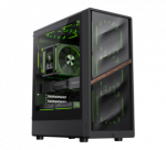 Gamemax Case | AERIS 330 MB | Black | Mini Tower | Power supply included No