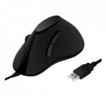 Logilink | Ergonomic Vertical Mouse | ID0158 | Optical | Wired | Black