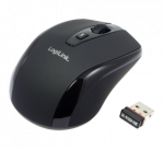 Logilink | Maus optisch Funk 2.4 GHz | wireless | 2.4GH wireless mini mouse with autolink | Black
