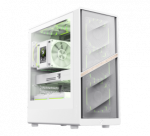 Gamemax Case | AERIS 330 MW | White | Mini Tower | Power supply included No